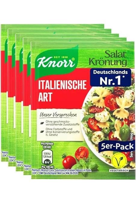 Knorr - Salad Dressing - Italienische Art- ITALIAN STYLE - 5 PACK