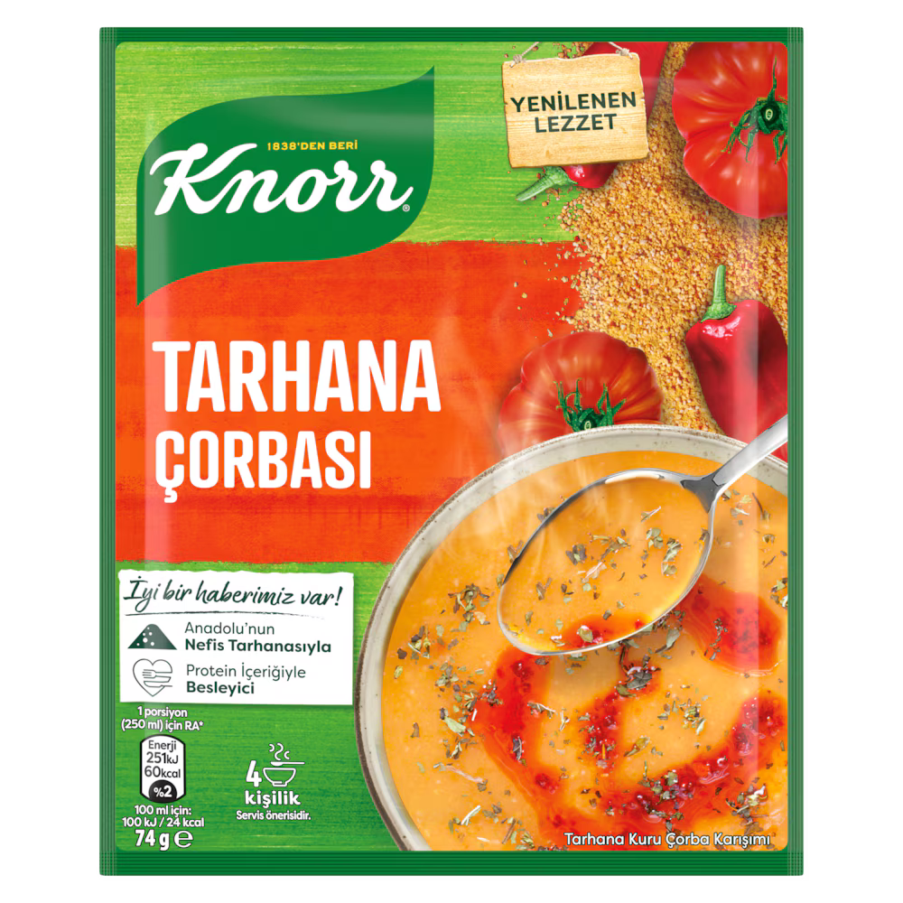 Knorr - TARHANA SOUP - Tarhana Corbasi - 74g