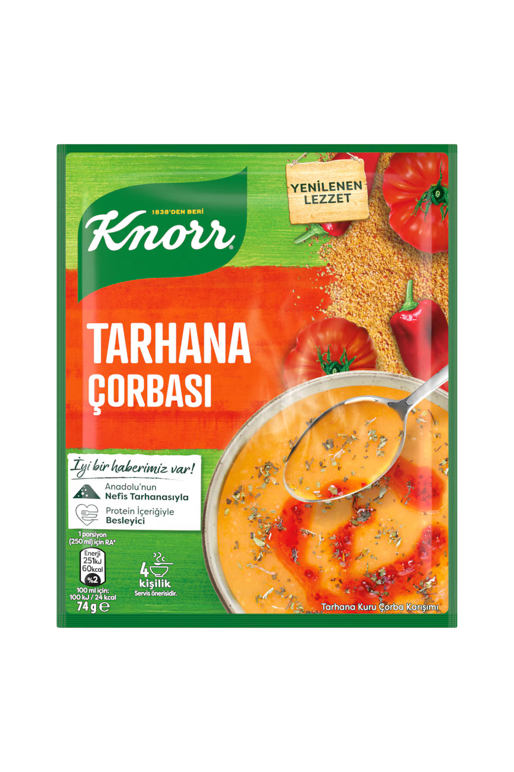 Knorr - TARHANA SOUP - Tarhana Corbasi - 74g