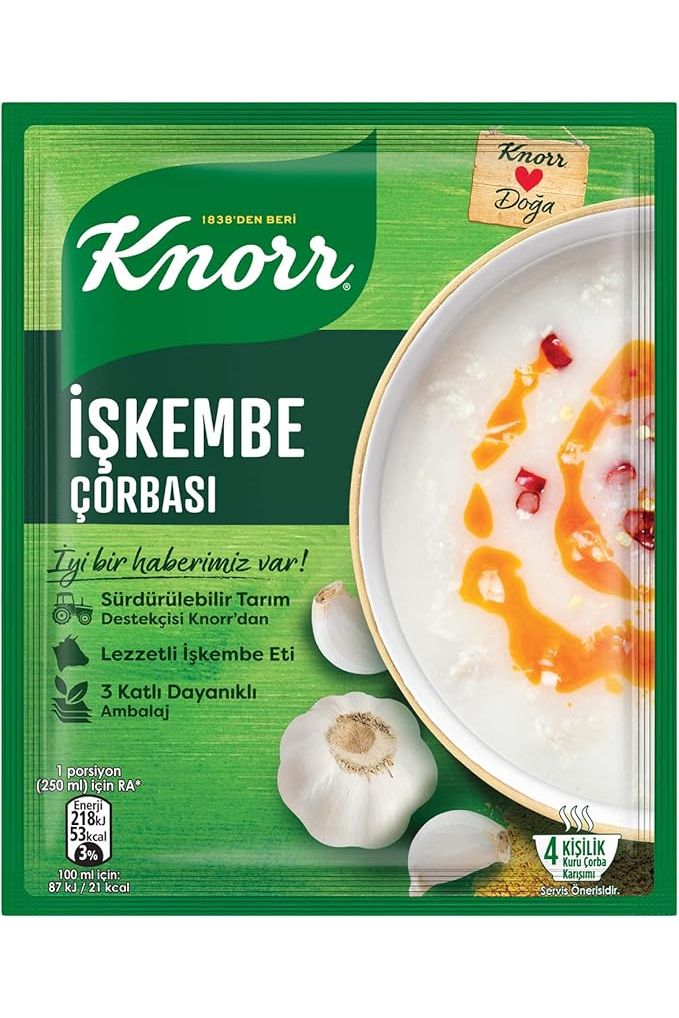 Knorr - Instant TRIPE SOUP - ISKEMBE CORBASI - 63g