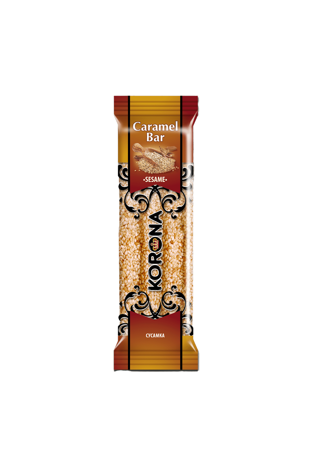 Korona Caramel Sesame Bar  - "SUSAMKA" - 60g