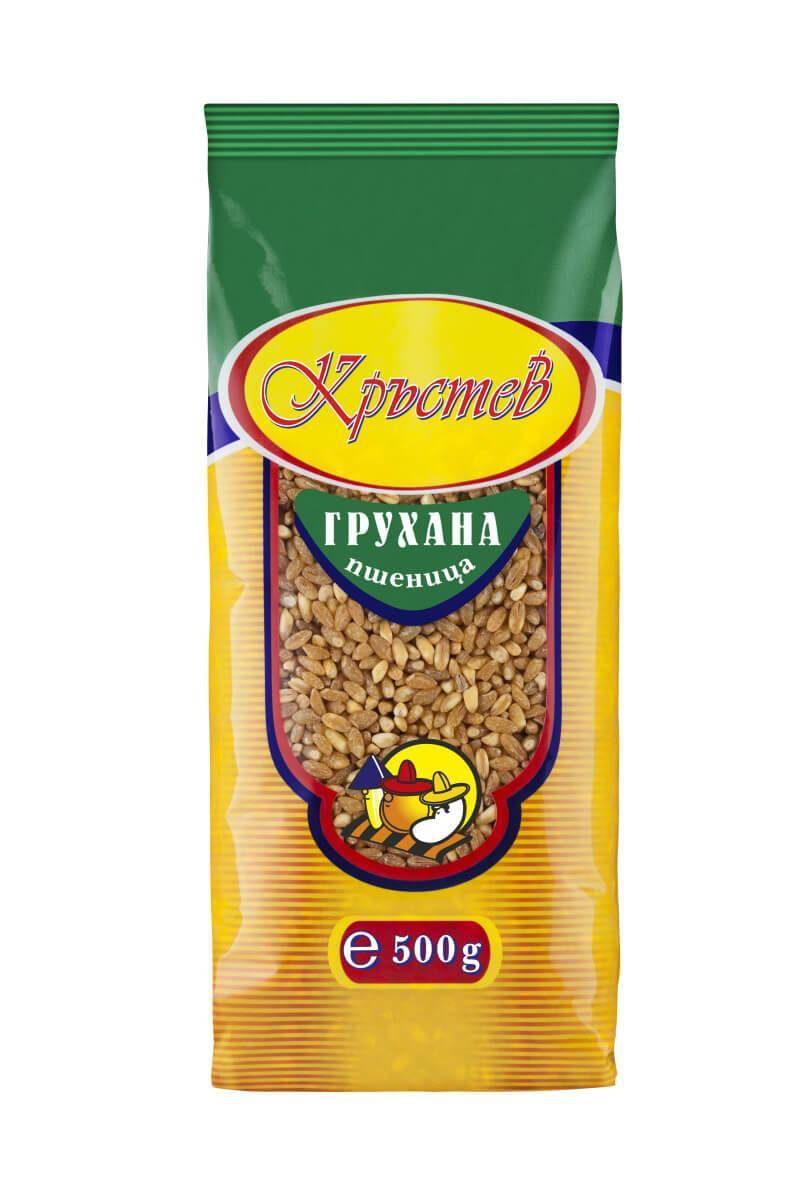 Krastev - Hulled WHEAT - Gruhana Pshenitsa - 500g