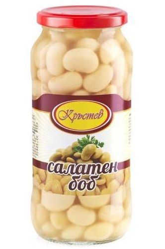 Cooked White Beans for SALAD - KRASTEV - 540g