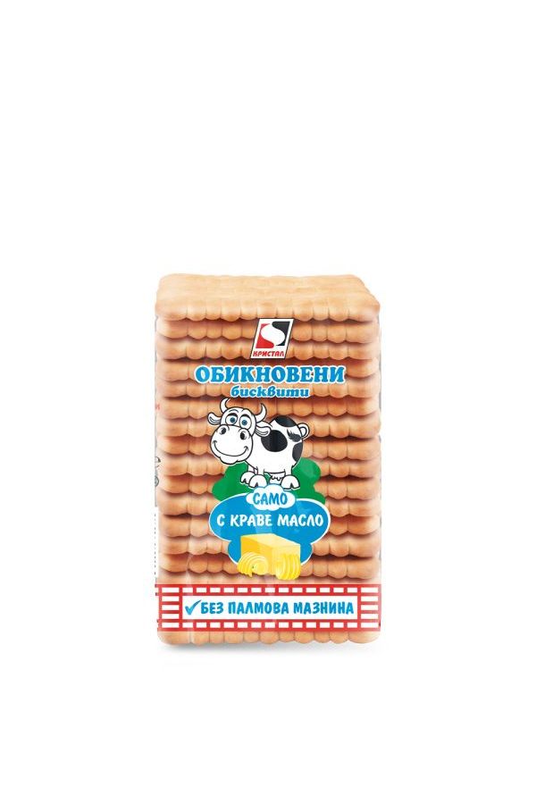 KRISTAL - Classic Tea Cookies with BUTTER - 130g