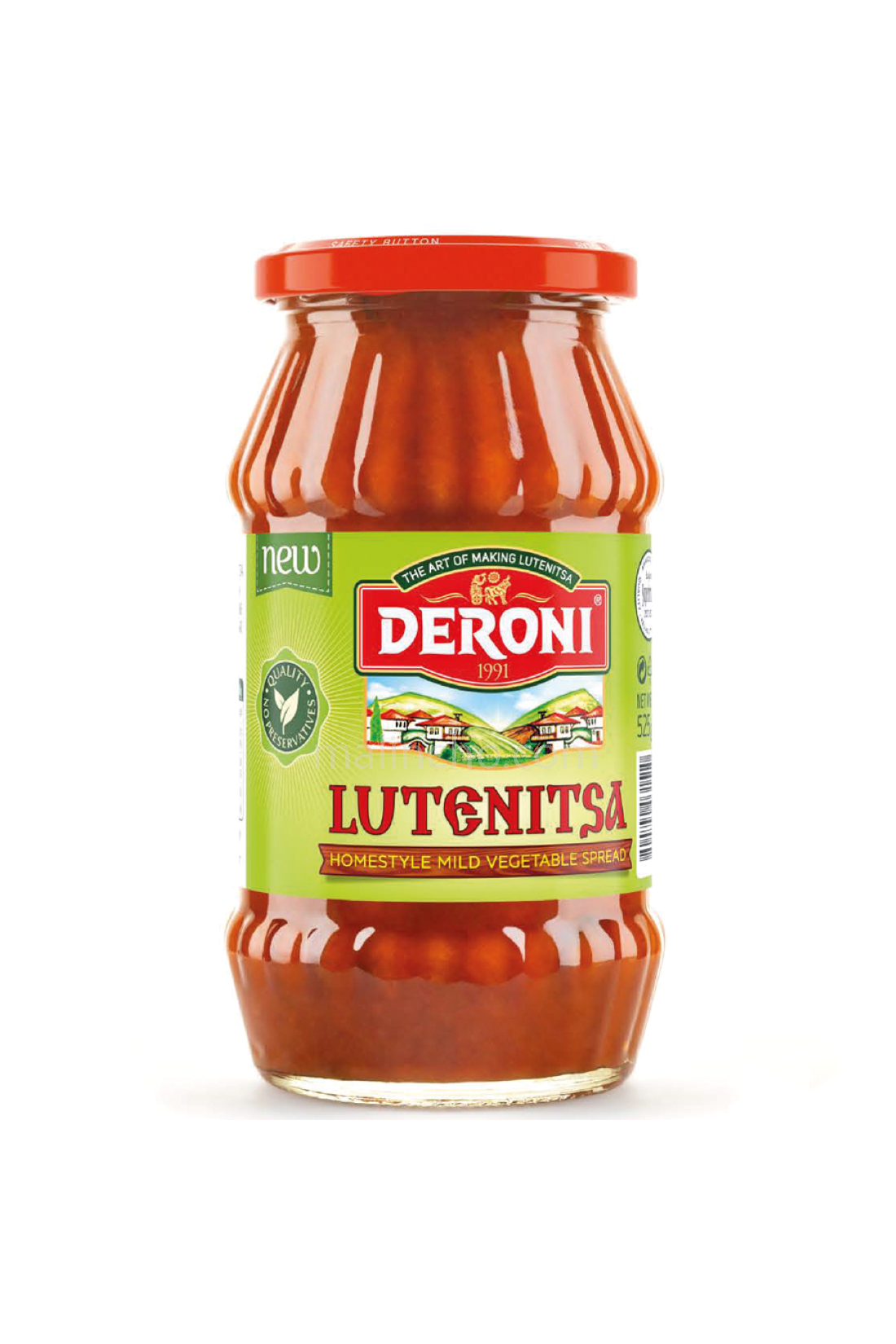 Deroni Bulgarian Lutenitsa - Homestyle Mild - 525g