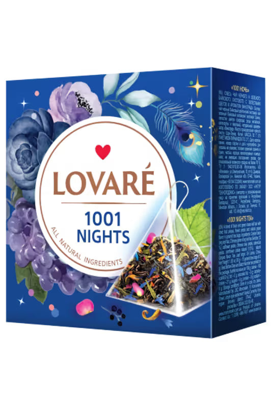 LOVARE Tea Pyramids - 1001 NIGHTS TEA