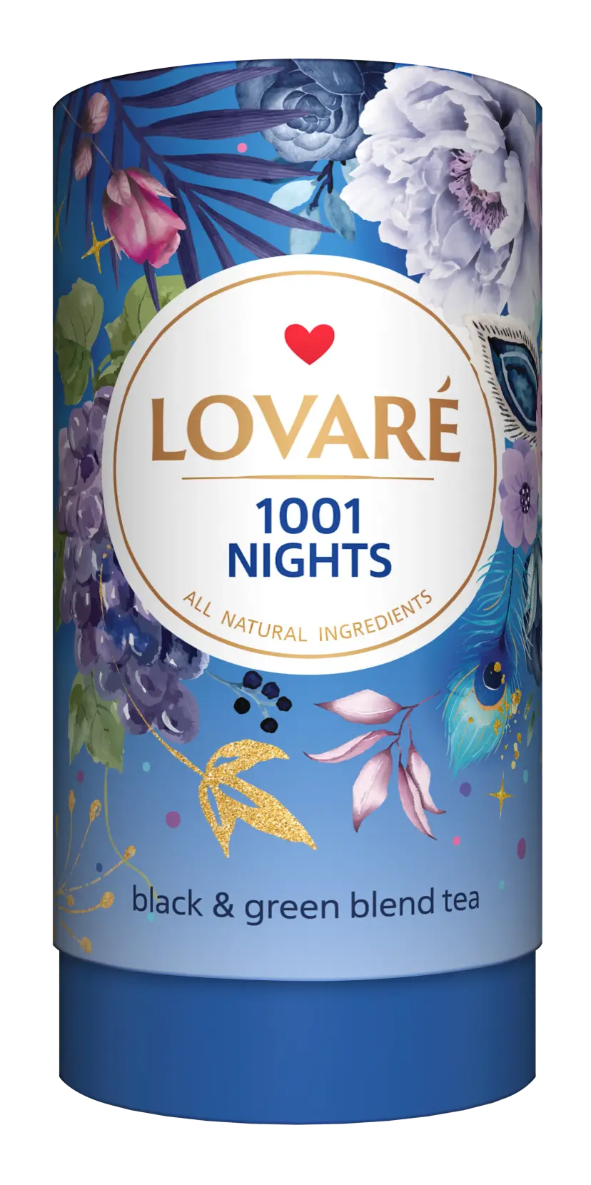 LOVARE Tea Tube - 1001 NIGHTS LOOSE TEA - 80g