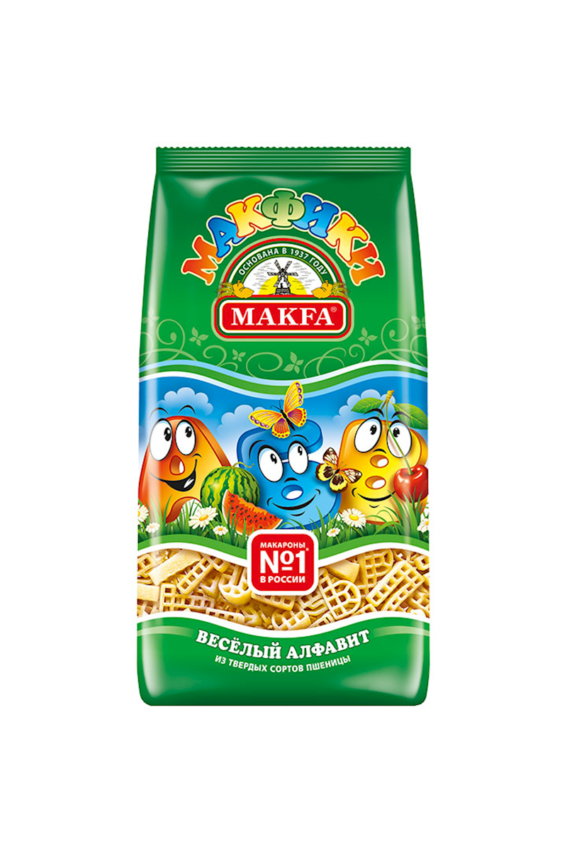 MAKFA for Kids - ALPHABET Shaped PASTA - 300g