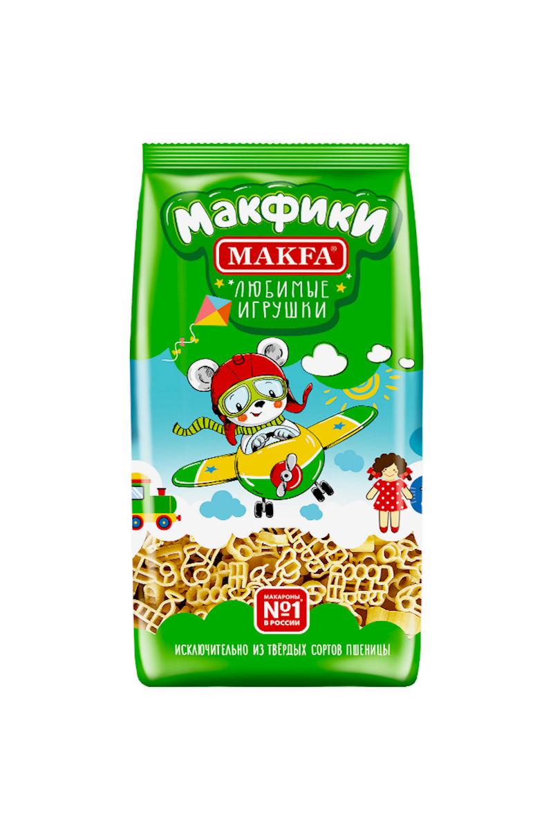 MAKFA for Kids - TOYS Shaped PASTA - 250g