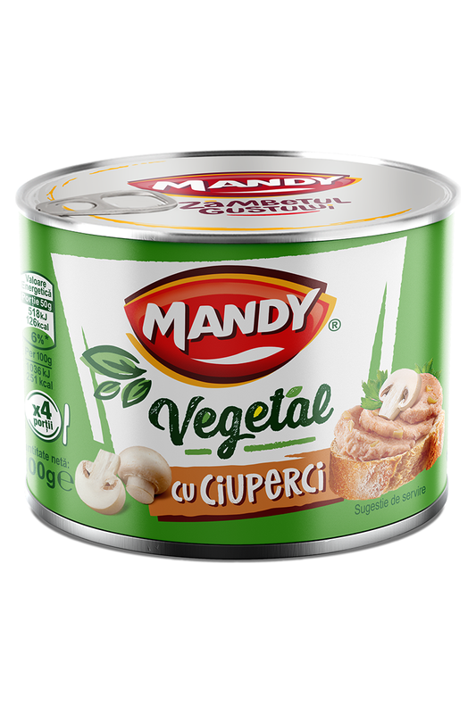 Vegetarian Pate - MUSHROOMS - Mandy Foods