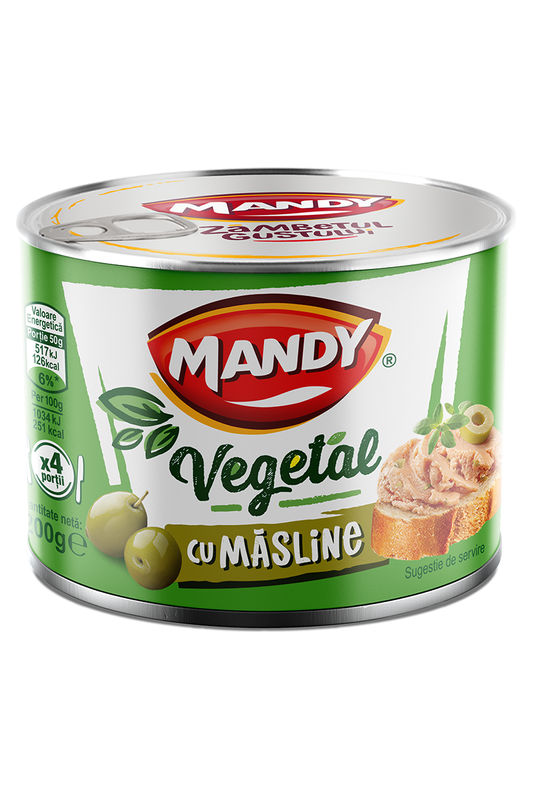 Vegetarian Pate - OLIVES - Mandy Foods