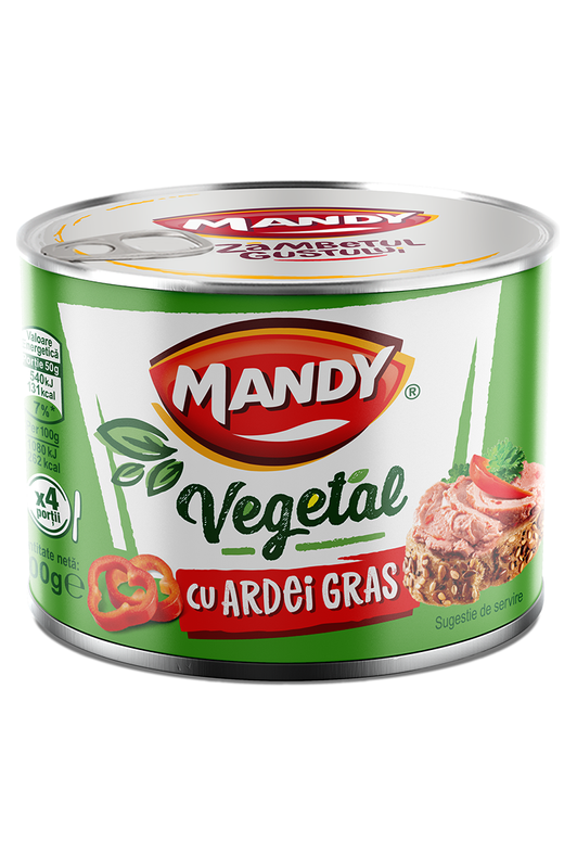 Vegetarian Pate - RED PEPPER - Mandy Foods