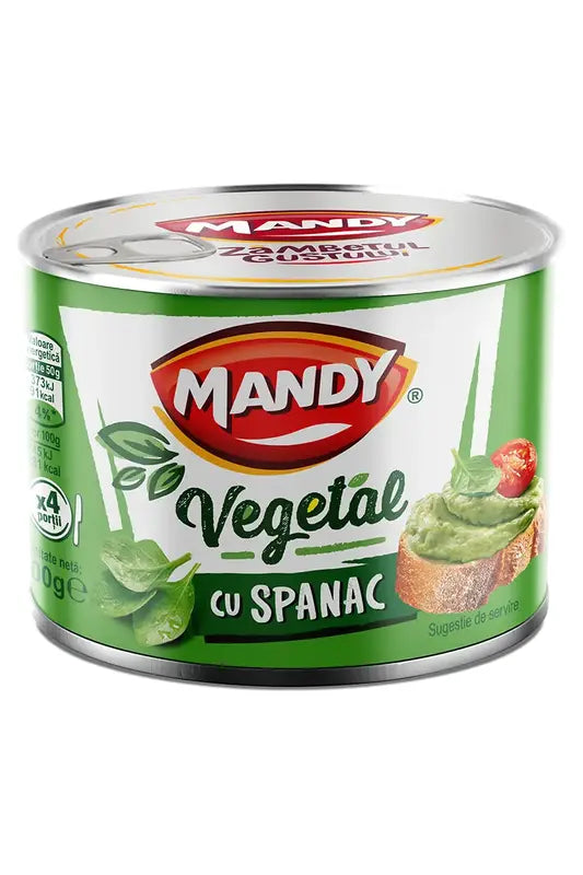 Vegetarian Pate - SPINACH - Mandy Foods