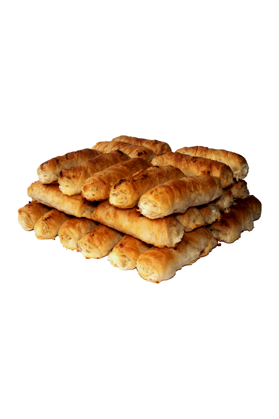 MARIVA - Traditional Mini Phyllo Rolls - CHEESE - 33pcs - 1kg