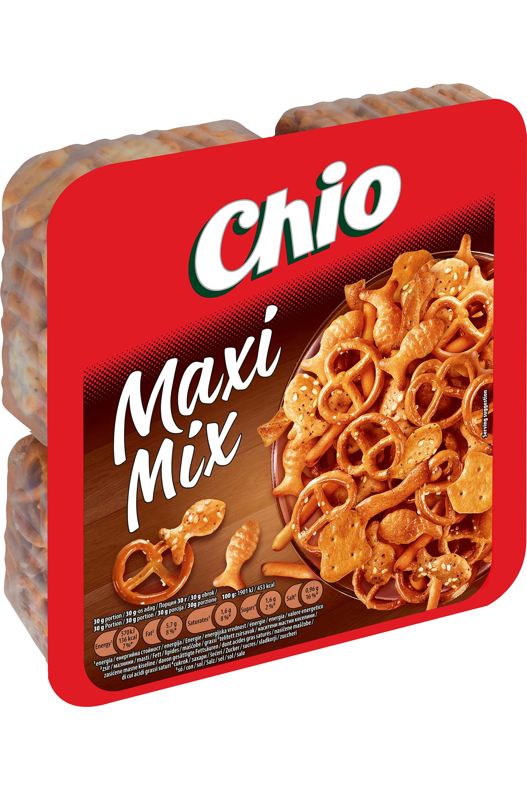 CHIO - MAXI MIX Pretzels - 225g