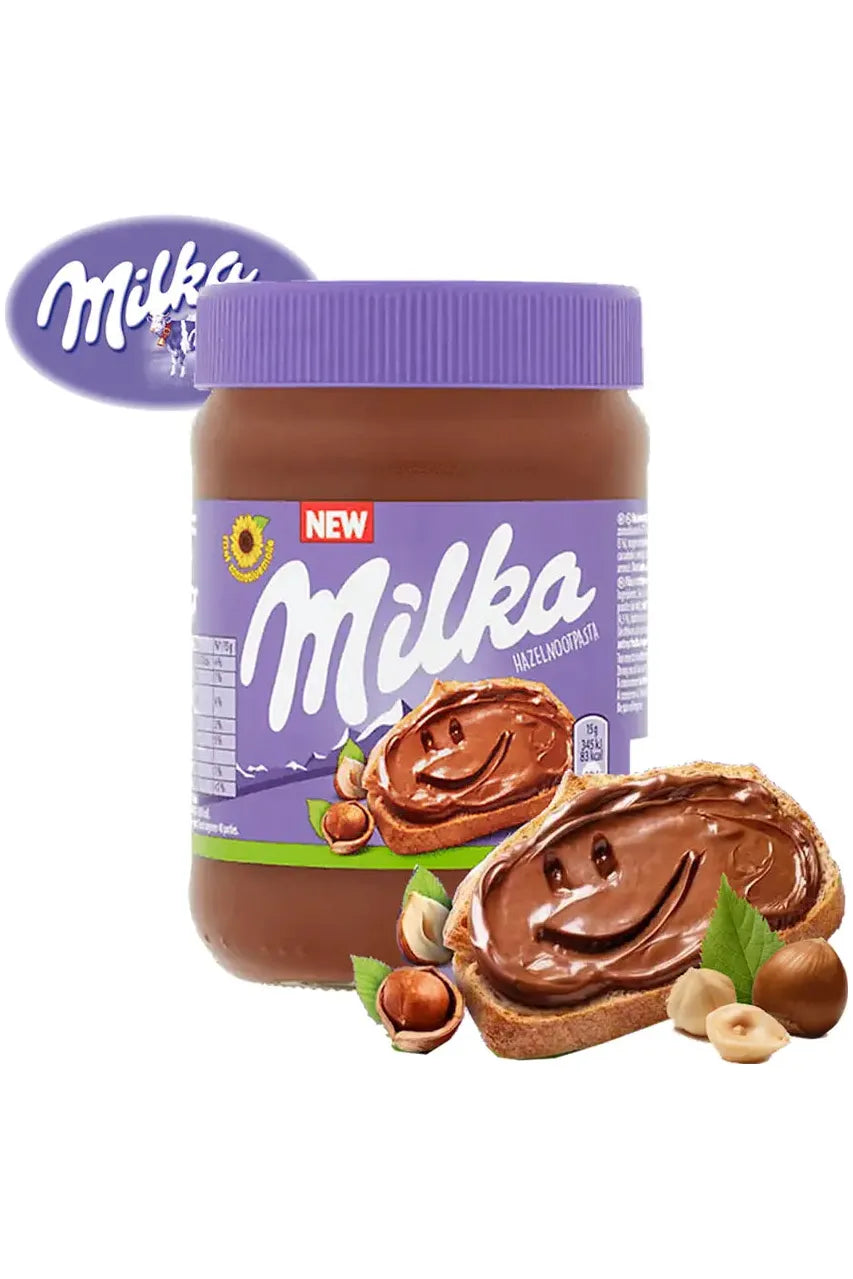 New! Milka - HAZELNUT CREAM SPREAD - 350g - Best by 10.27.2024