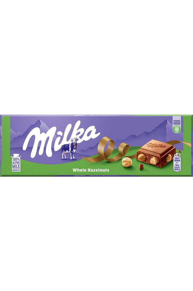 Milka Chocolate - Whole Hazelnuts - 250g