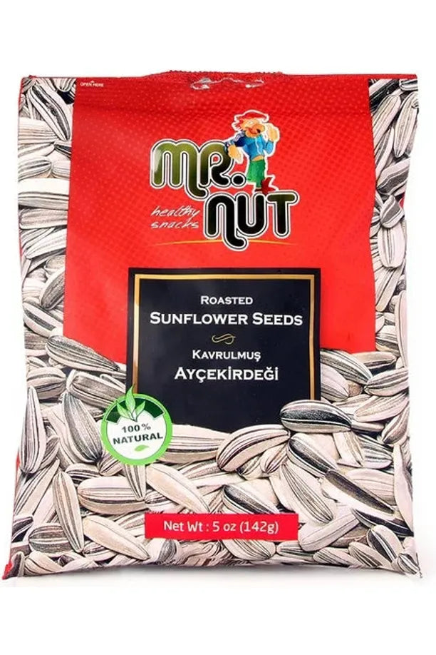 Mr. Nut Roasted Sunflower Seeds - SALTED - 142g