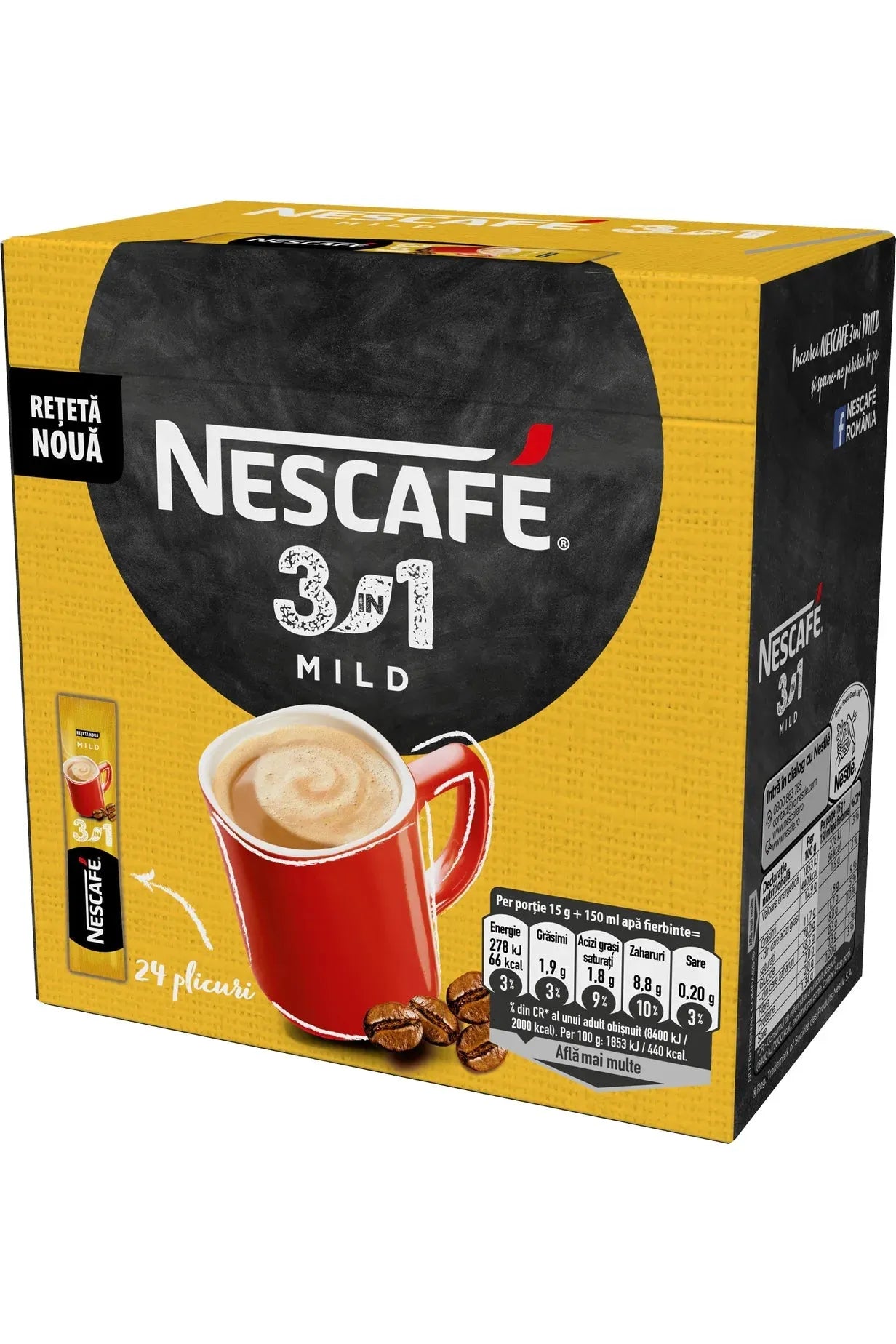 Nescafe Instant 3 in 1 Coffee - MILD