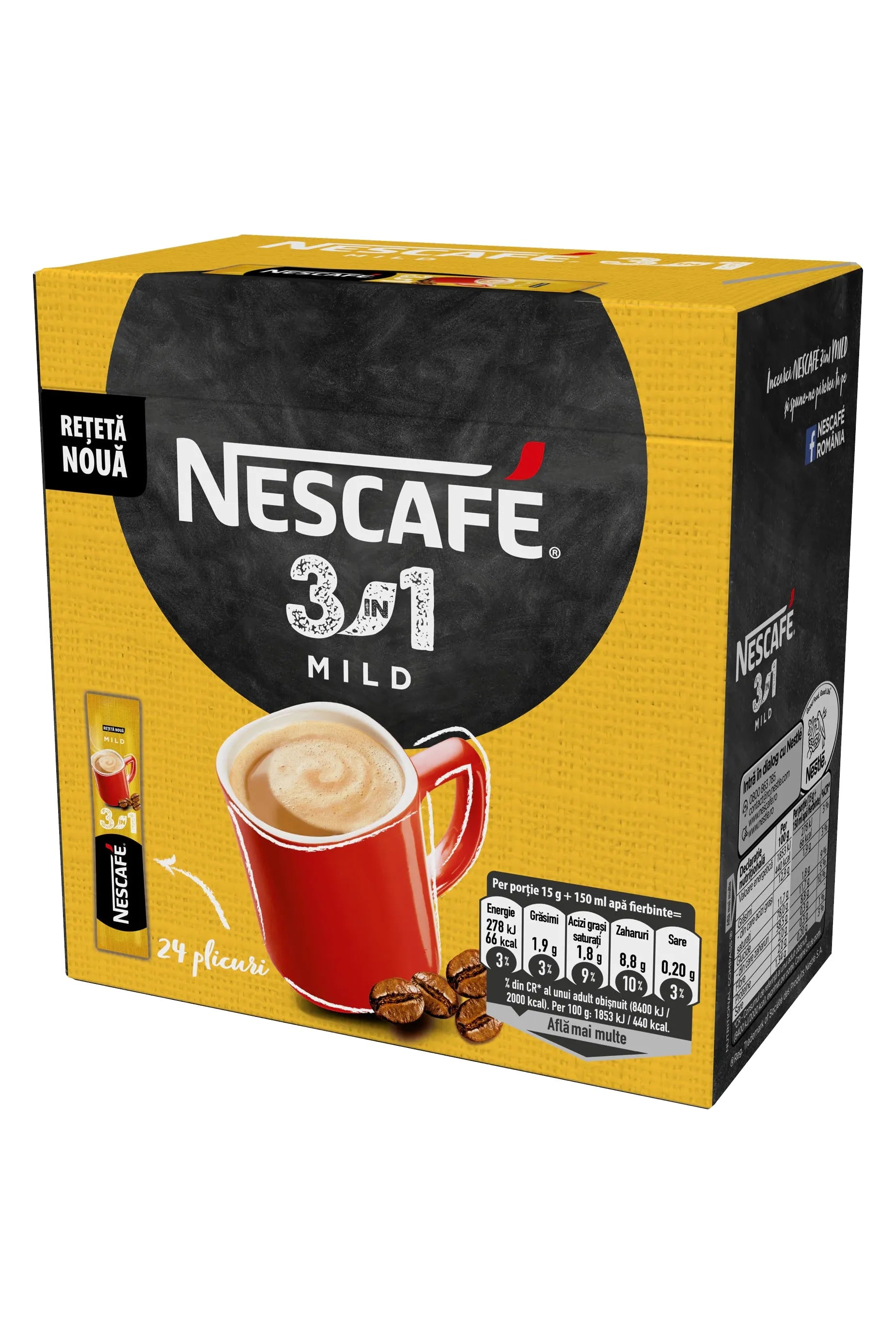 Nescafe Instant 3 in 1 Coffee - MILD