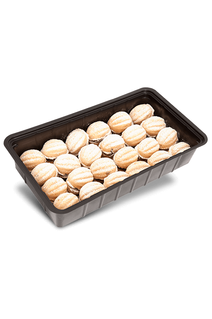 NEW! HAPPY Romanian Walnut Shaped Cookies with RUM Cream Filling - Nuci cu Rom 500g