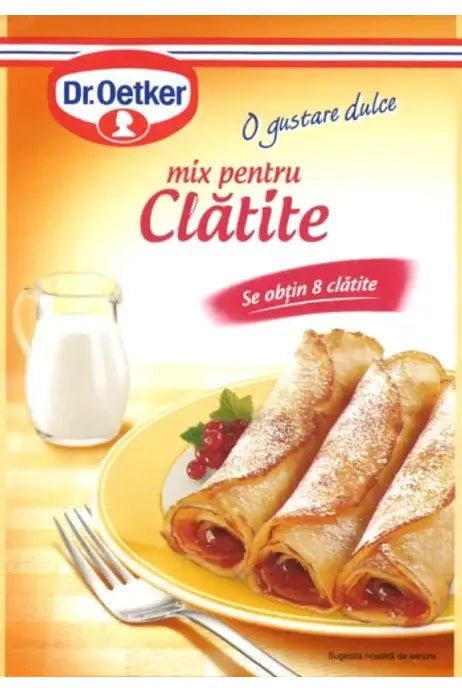 Dr. Oetker - Mix for Romanian PANCAKES - MIx Pentru Clătite - 190g