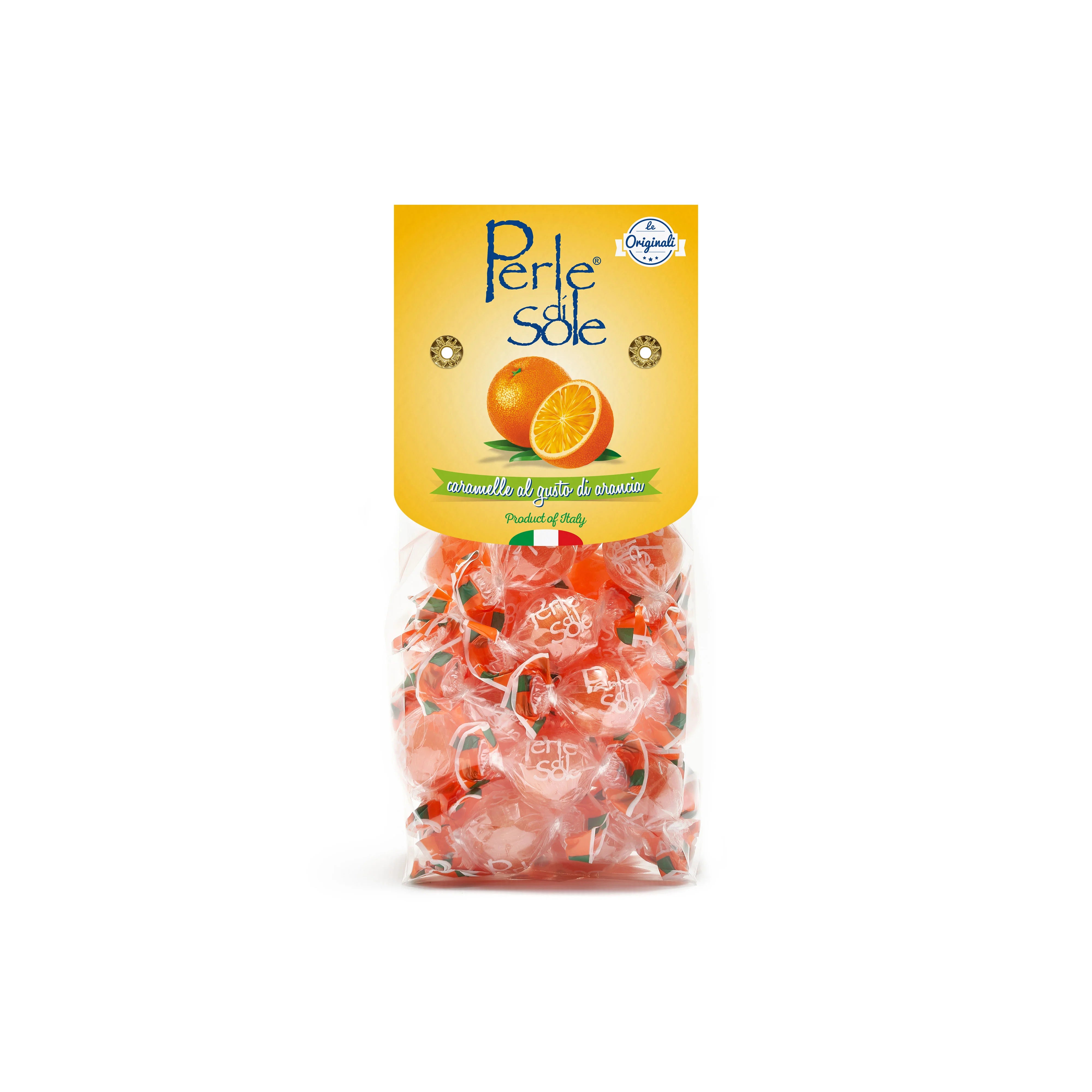 Perle di Sole Hard Candy from Sorento - ORANGE - 300g