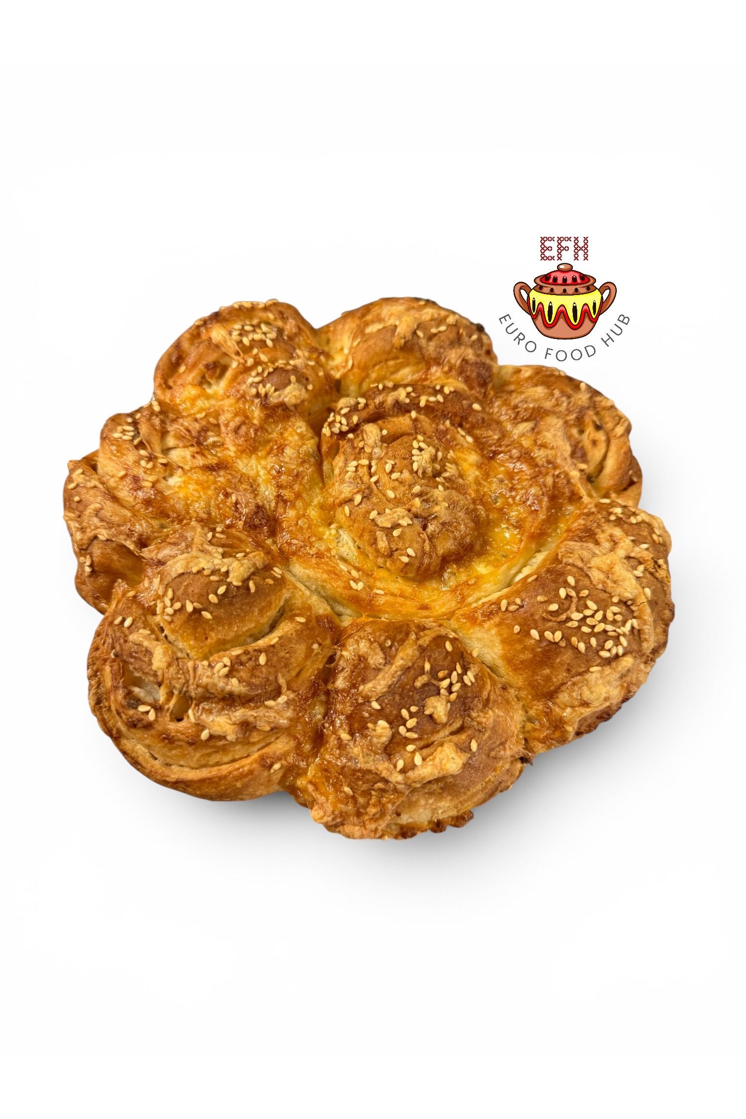 Mini POGACHA / TUTMANIK - Bulgarian Homemade Bread with CHEESE