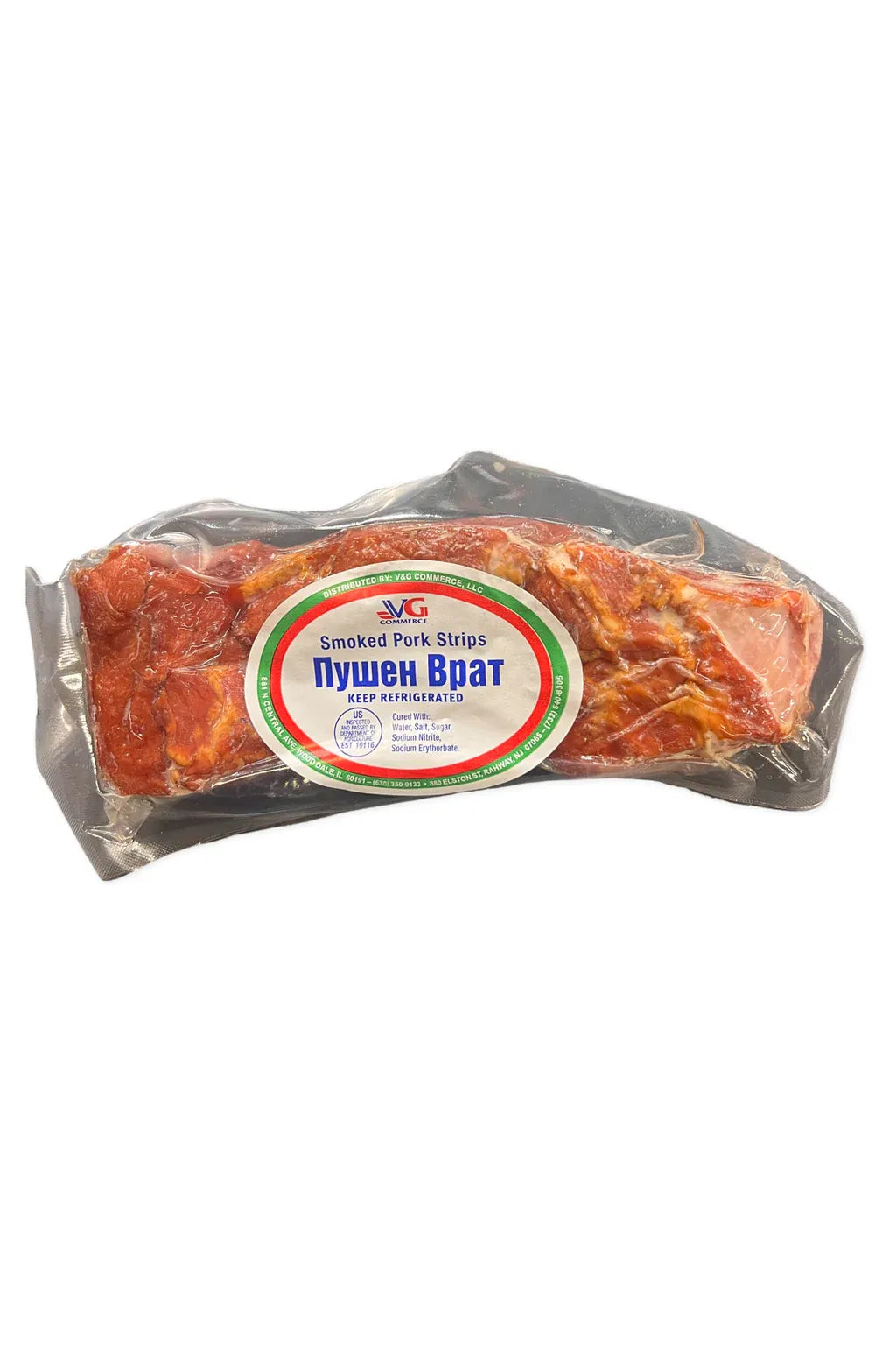 Smoked Pork Strips - PUSHEN VRAT - V&G