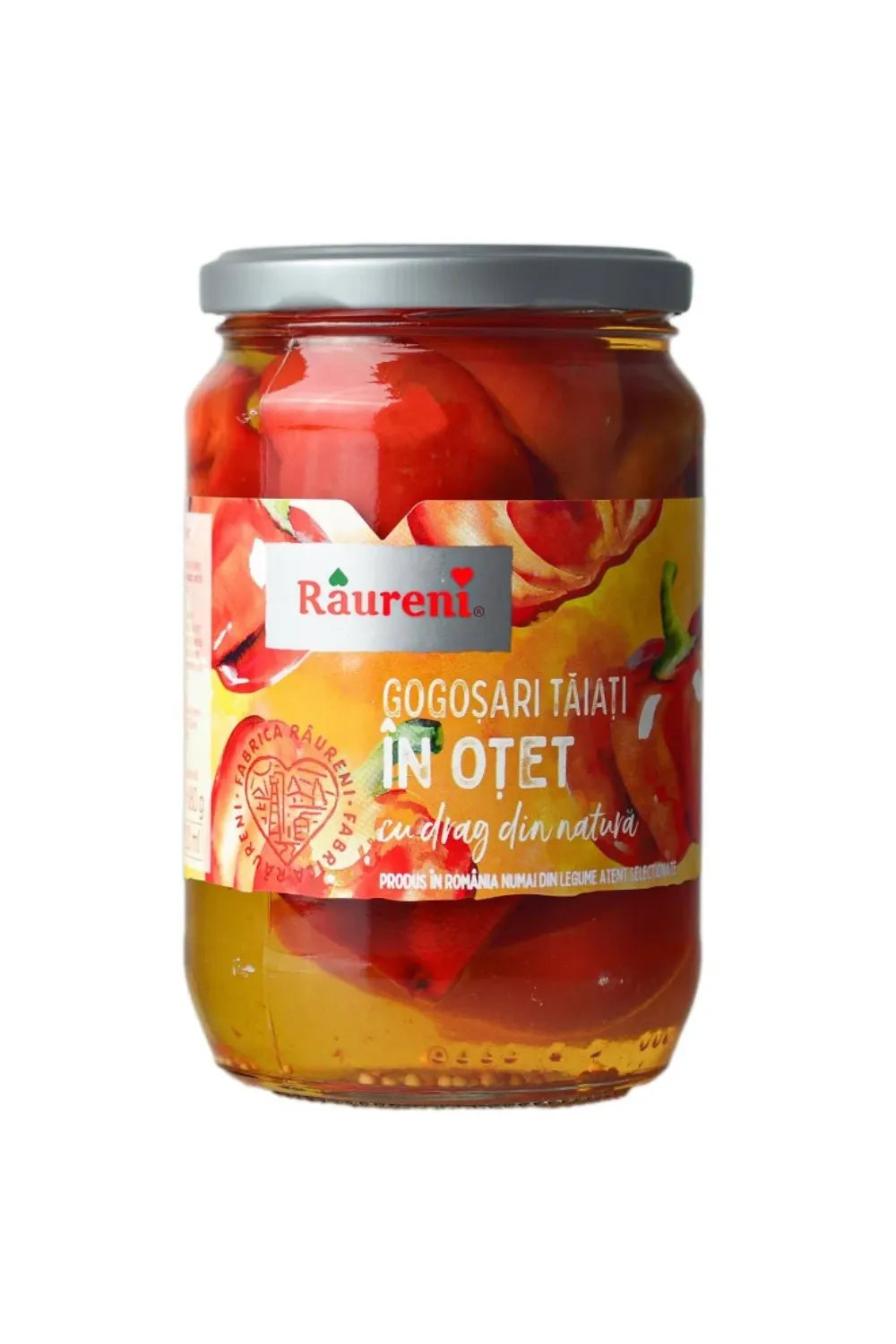RAURENI - Pickled Sliced Bell Peppers - GOGOSARI TAIATI in otet 680g