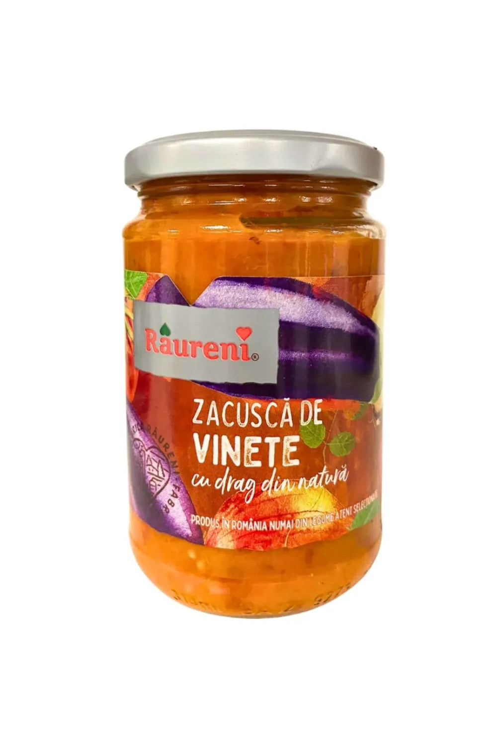 RAURENI - Romanian Eggplant Spread - Zacusca de Vinete - 300g