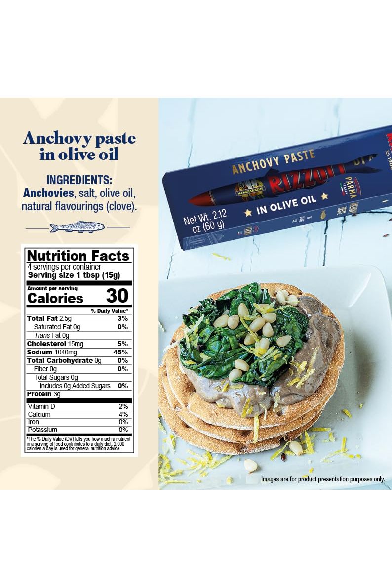 Rizzoli - Anchovy Paste in Olive Oil - 60g