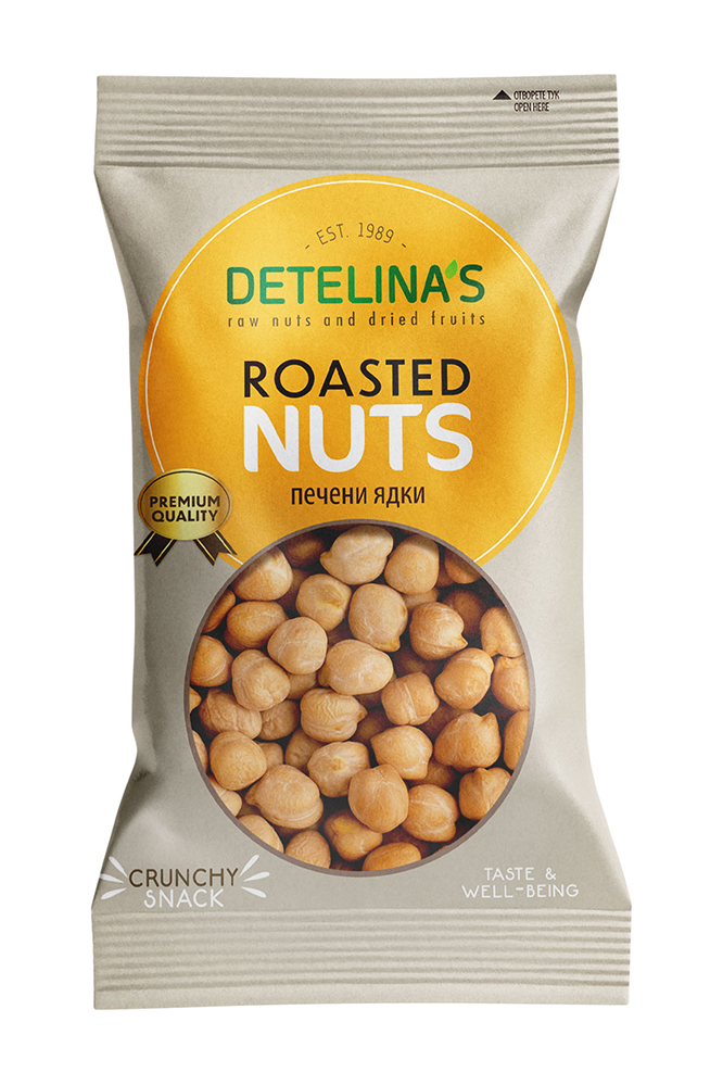 Roasted Salted CHICKPEAS "Detelina" - 100g