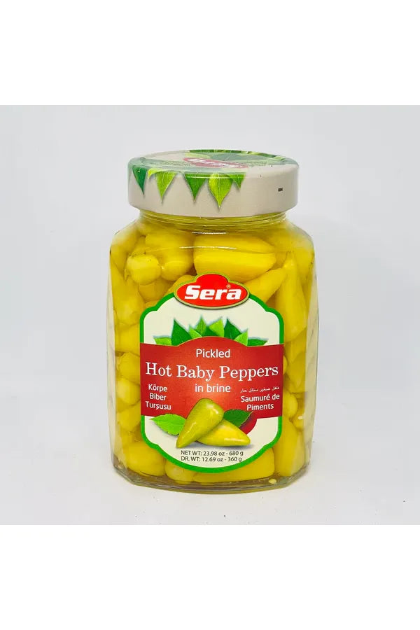 Sera - HOT Baby Peppers in Brine - 680g