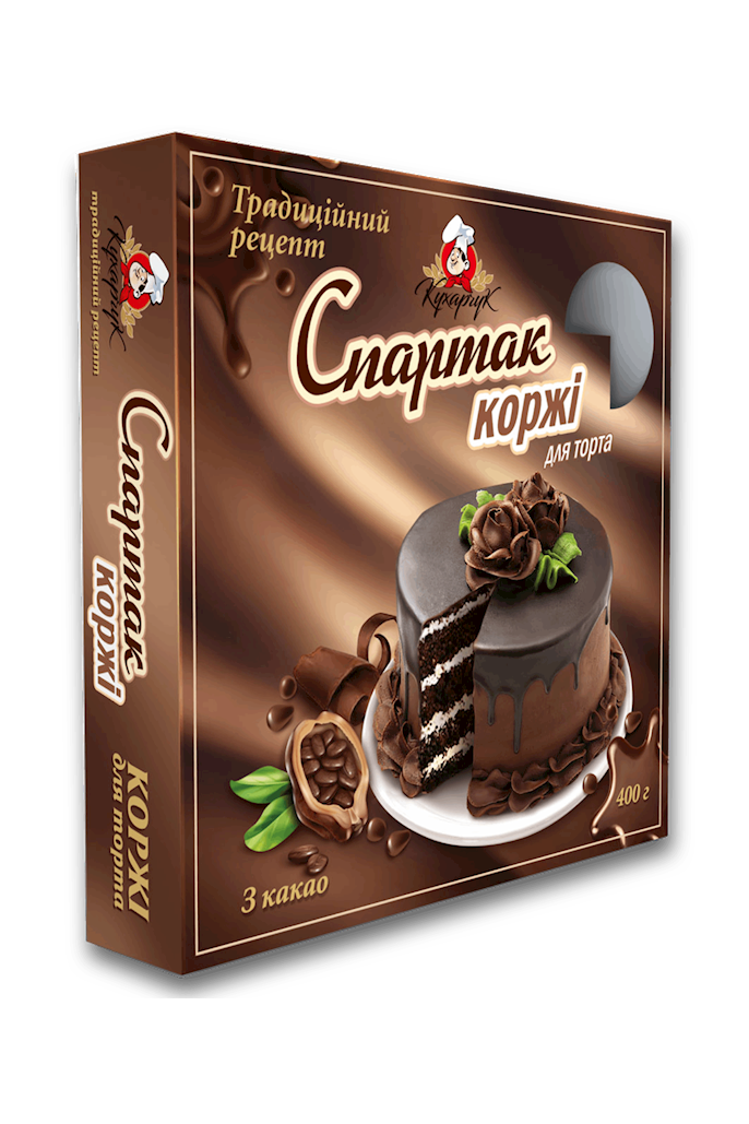 Cake Layers for SPARTAK Cake - 400g