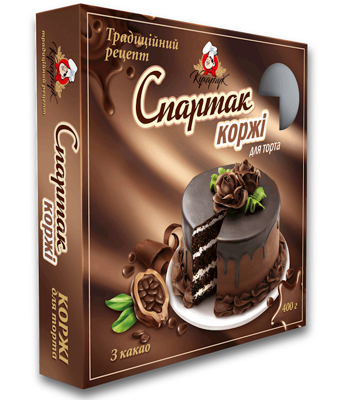 Cake Layers for SPARTAK Cake - 400g