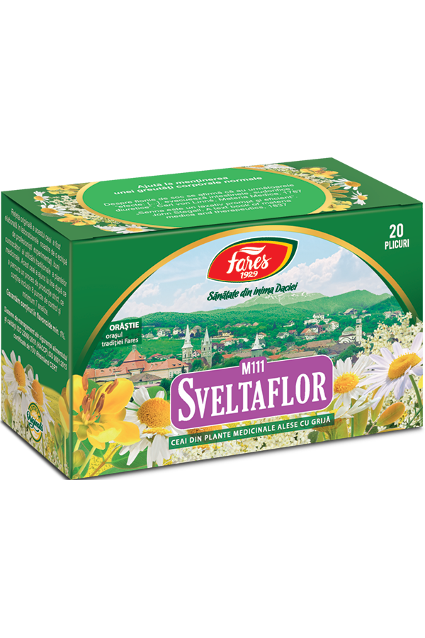 Romanian LAXATIVE Tea - Fares - SVELTAFLOR