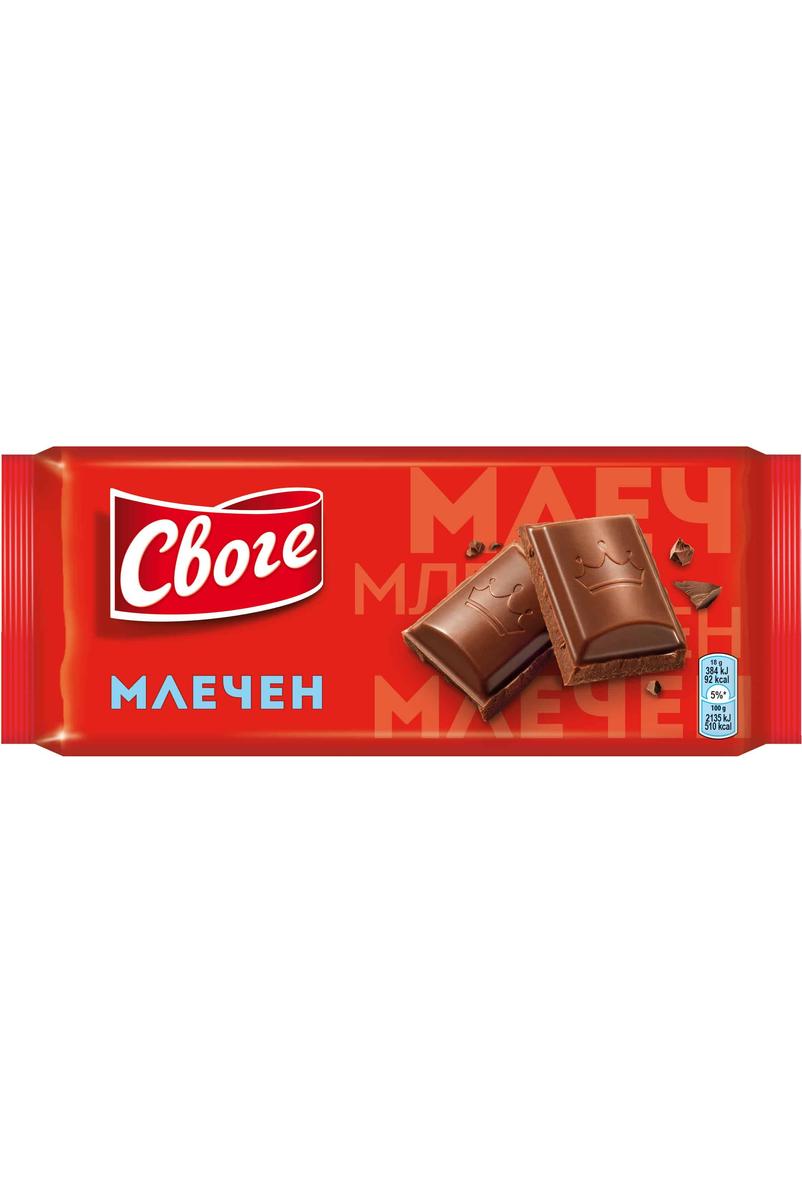 SVOGE - Milk Chocolate Bar - 80g