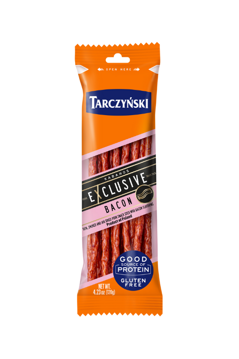 TARCZYNSKI - KABANOS Exclusive BACON - Made in Poland - 120g