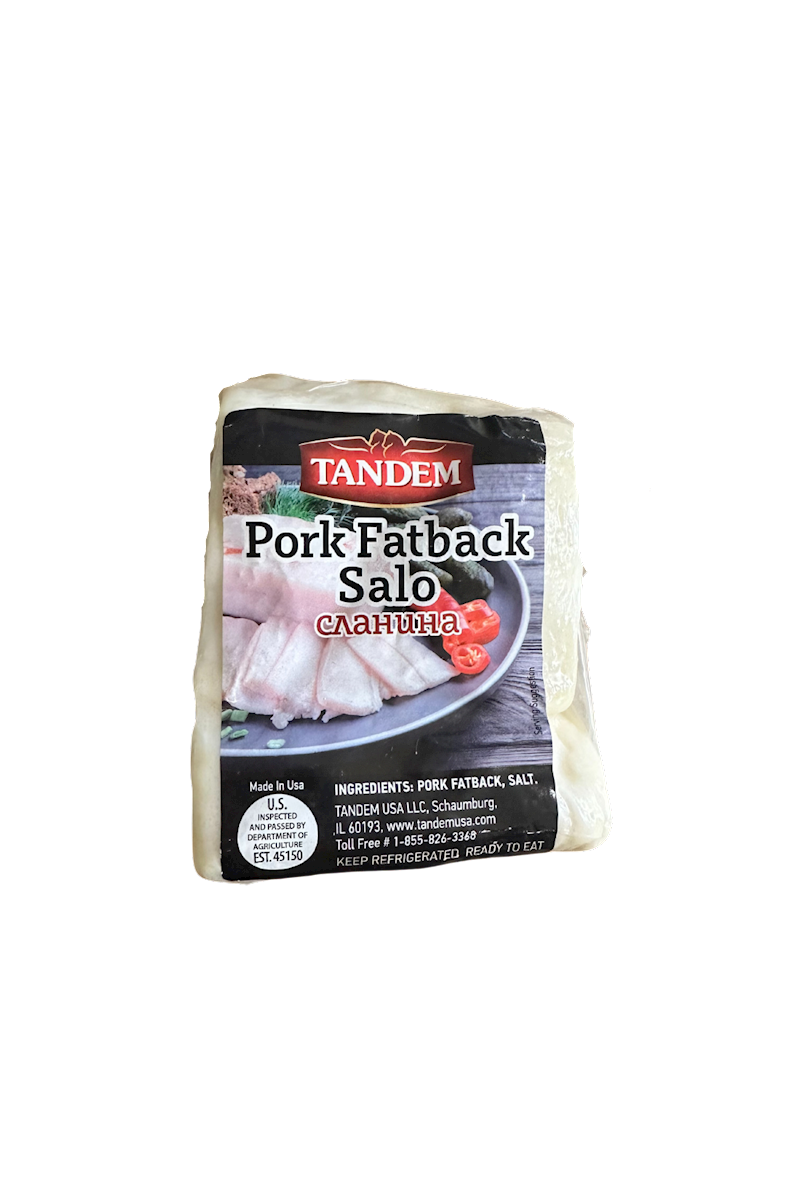 TANDEM - Pork Back Fat SALO - Slanina - by lbs