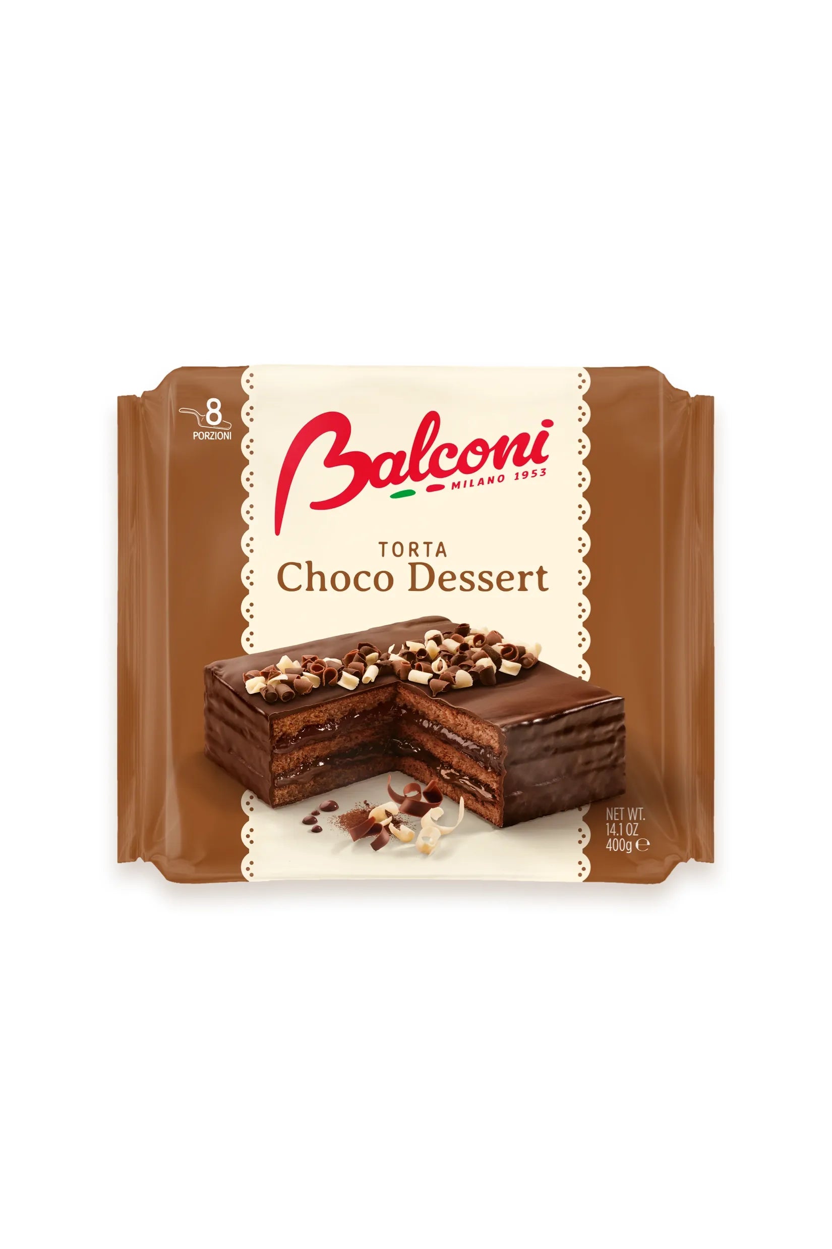 Balconi - TORTA CHOCO DESSERT - Sponge Cake - 400g