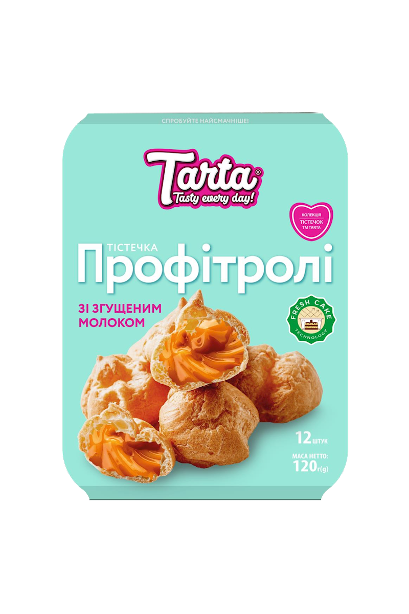 TARTA - "PROFITEROLS" with Condensed MIlk - 120g