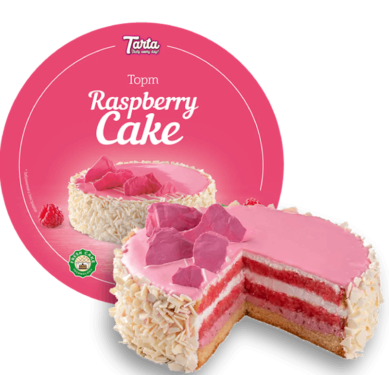 TARTA "RASPBERRY" CAKE - 450g