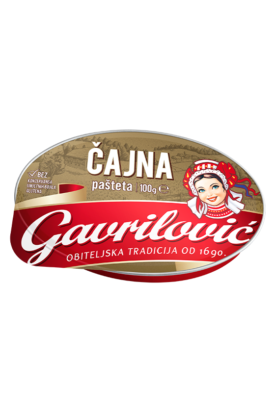 Gavrilovic - TEA PORK LIVER PATE - 50 or 100g