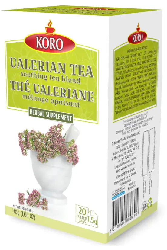 Valerian Soothing Tea Blend - KORO