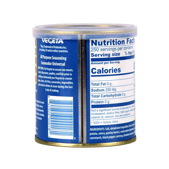 Podravka VEGETA - All Purpose Seasoning - 250g CAN