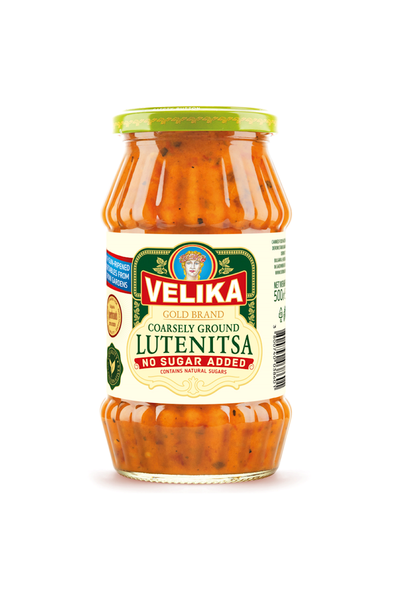Deroni Homemade Lutenitsa - VELIKA - NO SUGAR ADDED - 500g