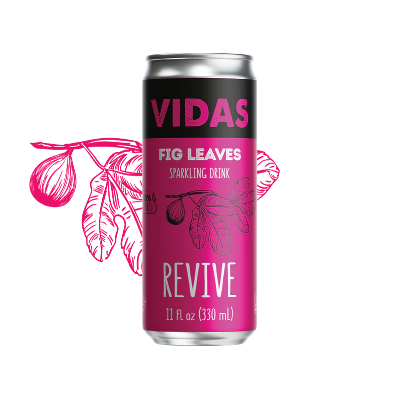 VIDAS - FIG Leaves Sparkling Drink - REVIVE - 330ml
