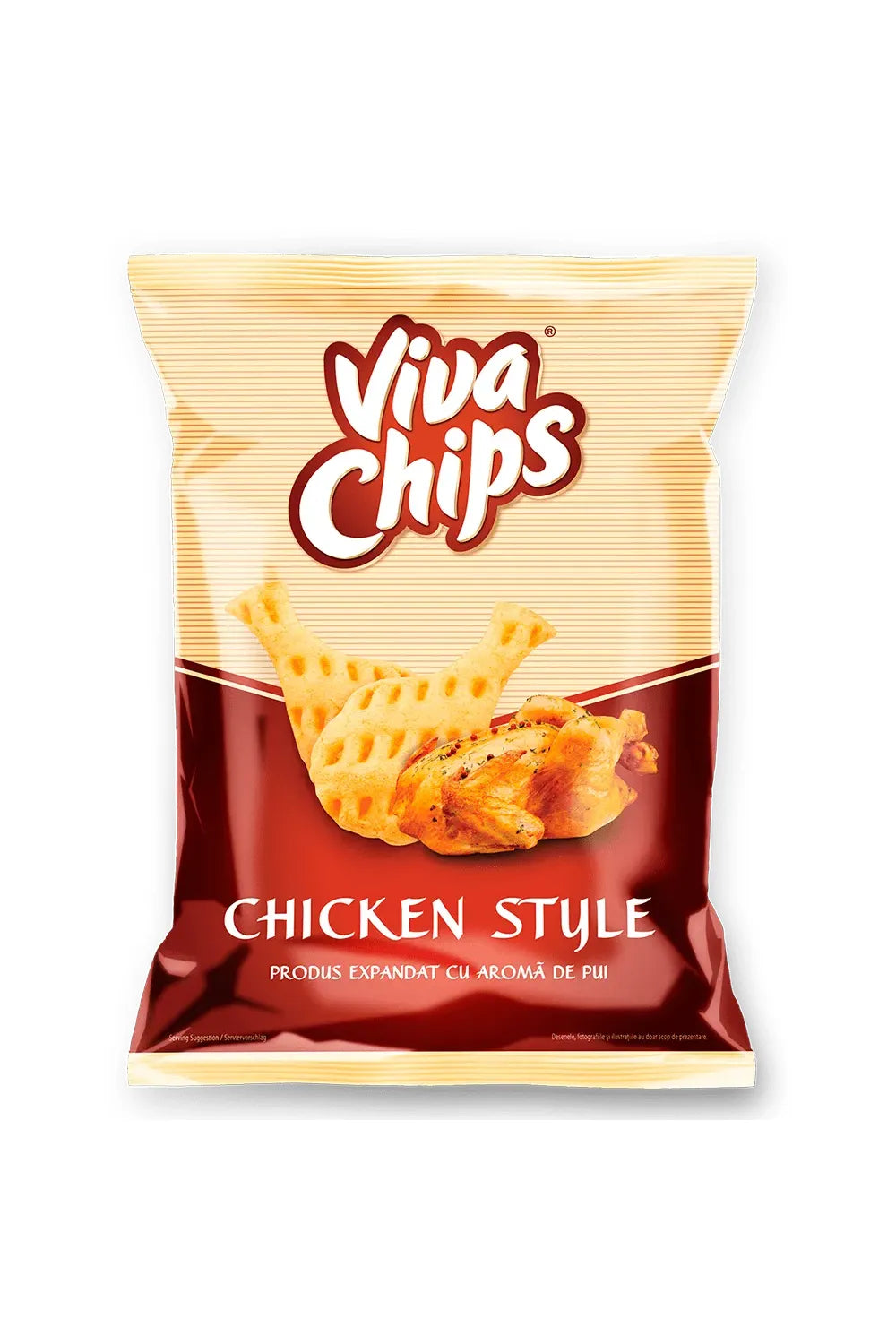 VIVA Puffed Chips - CHICKEN Style - 100g
