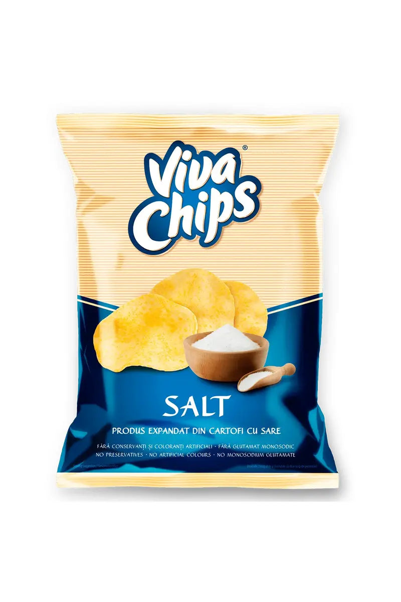 New! VIVA Crunchy Chips - SALT - 100g